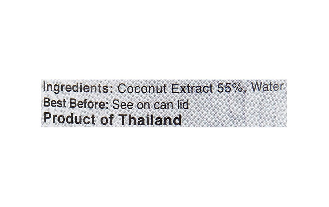 Real Thai Coconut Milk    Tin  400 millilitre